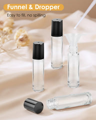 Worldgsb 10ml roller bottles travel kit ideal for purses