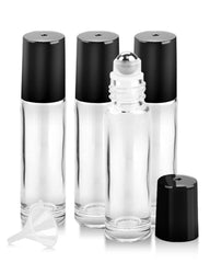 Worldgsb 4-pack essential oil roller bottles front view for travel-ready storage