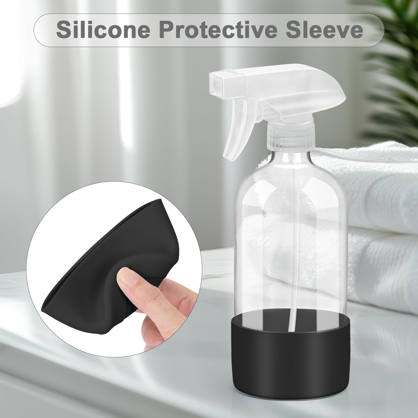 Worldgsb adjustable spray nozzle offers off, mist, and stream modes.