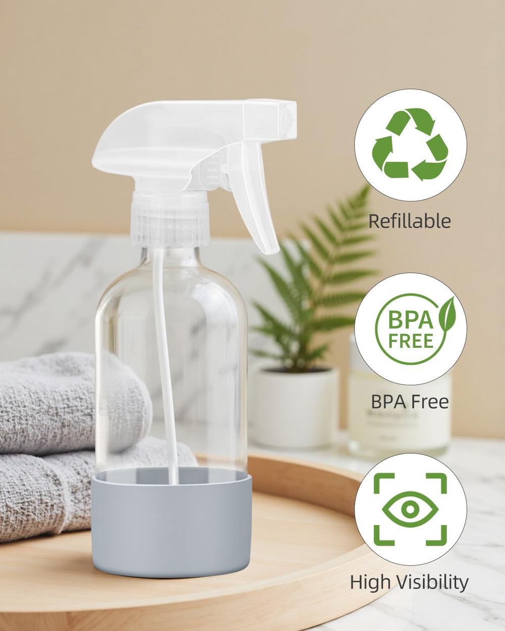 Worldgsb BPA-free construction ensures safe everyday use.