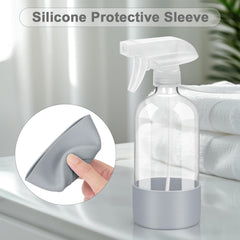 Worldgsb clear glass bottle reveals liquid level for precise use