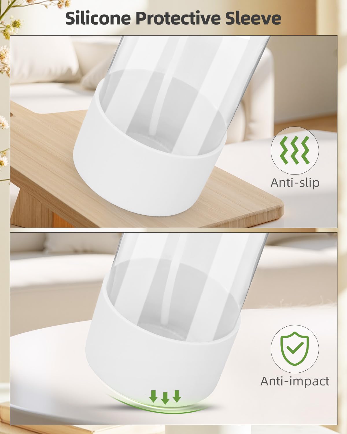 Worldgsb wide-mouth bottle makes refilling thicker liquids quick and easy