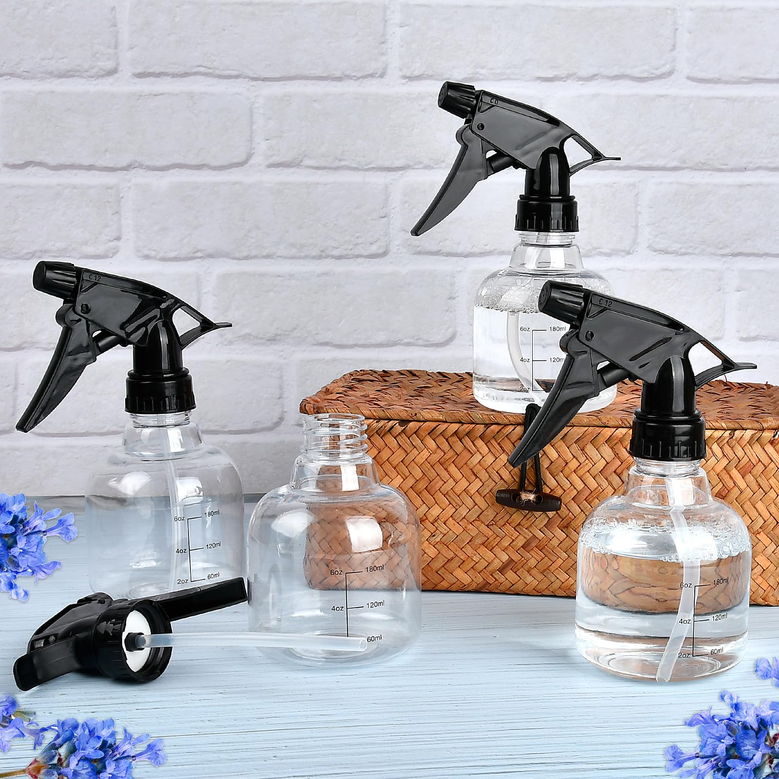 Worldity compact spray bottles suitable for kitchen bathroom and plants.