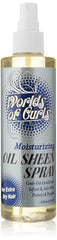 Worlds Of Curls botella brillo aceite: acondiciona y aporta suavidad