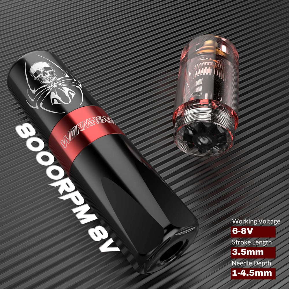 Wormhole Tattoo needles 5RL-5RM, premium cartridges for precise lining and shading