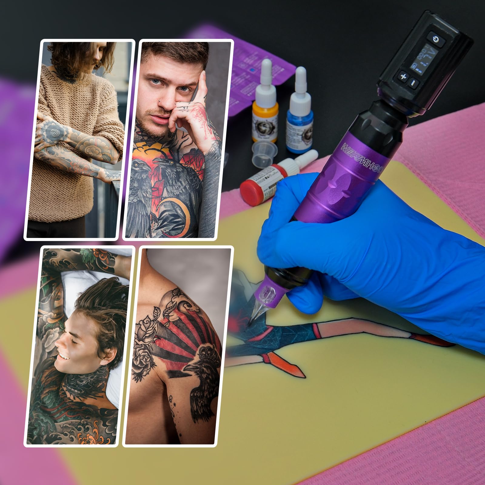 Wormhole Tattoo dedicated customer support ensures smooth setup and assistance.