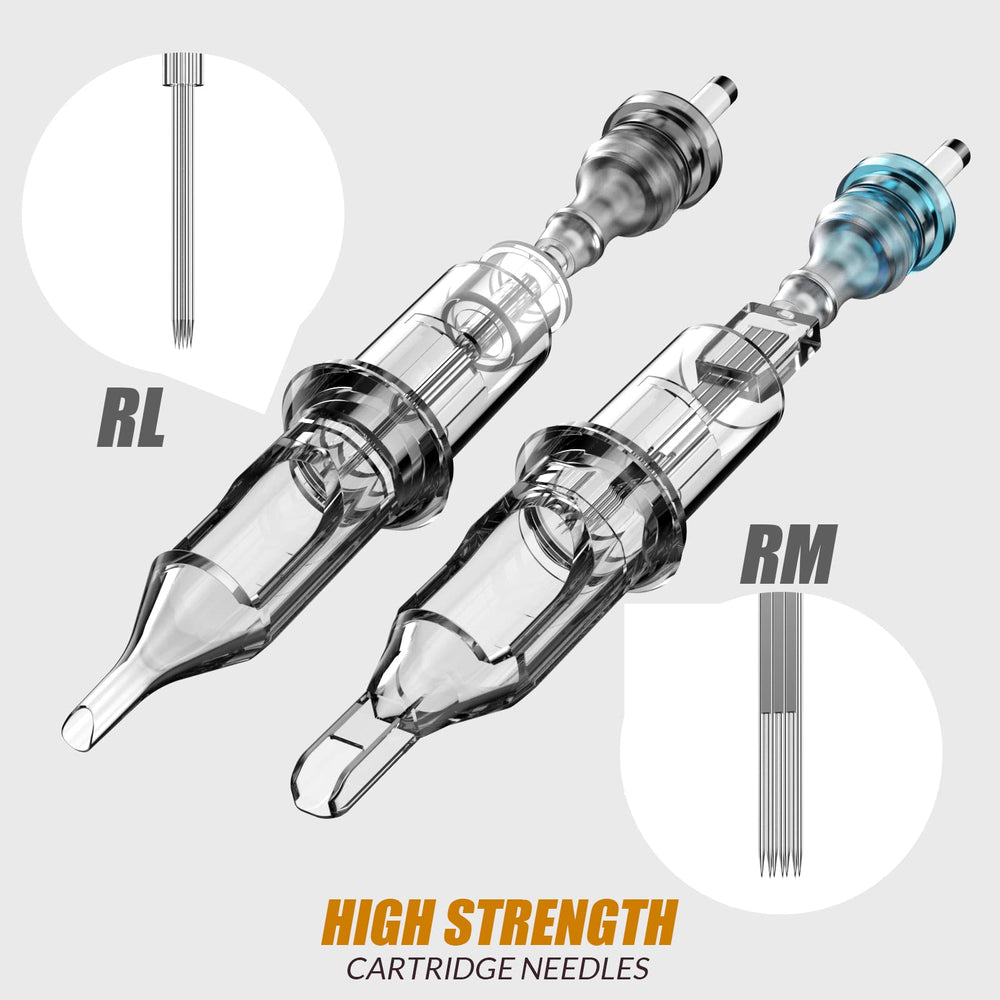 Wormhole Tattoo Kit cartridge needles 10pcs for versatile line work
