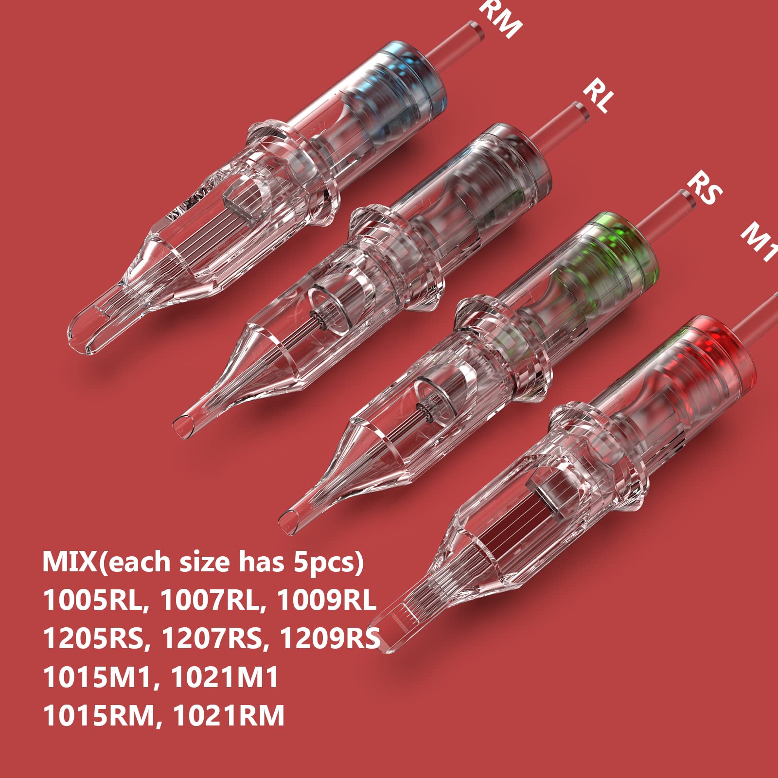 Wormhole Tattoo RL 1005RL visual — crisp liner cartridge for precise outlines.
