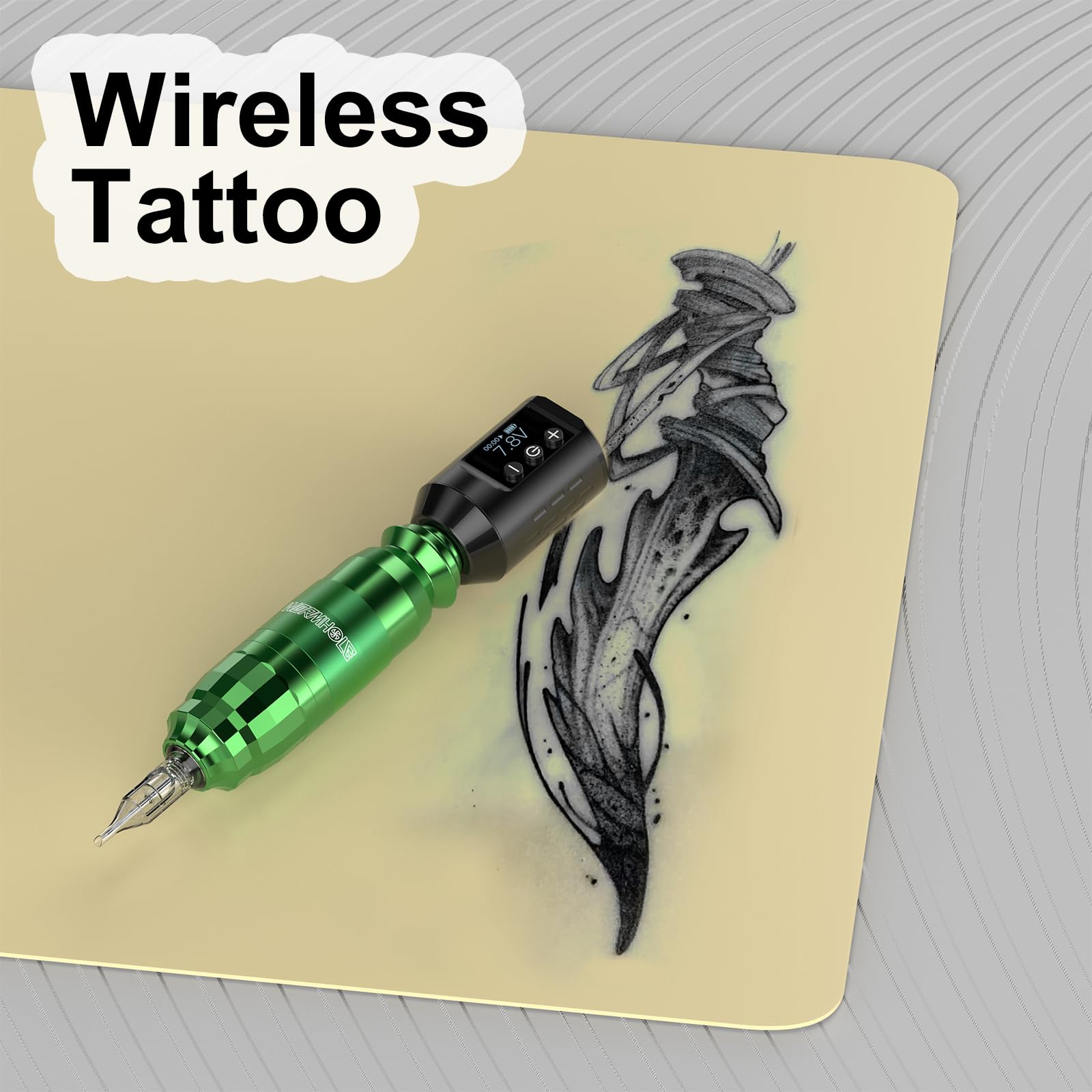 Wormhole Tattoo WB11-A dot work modes offer creative control for dot-based art.
