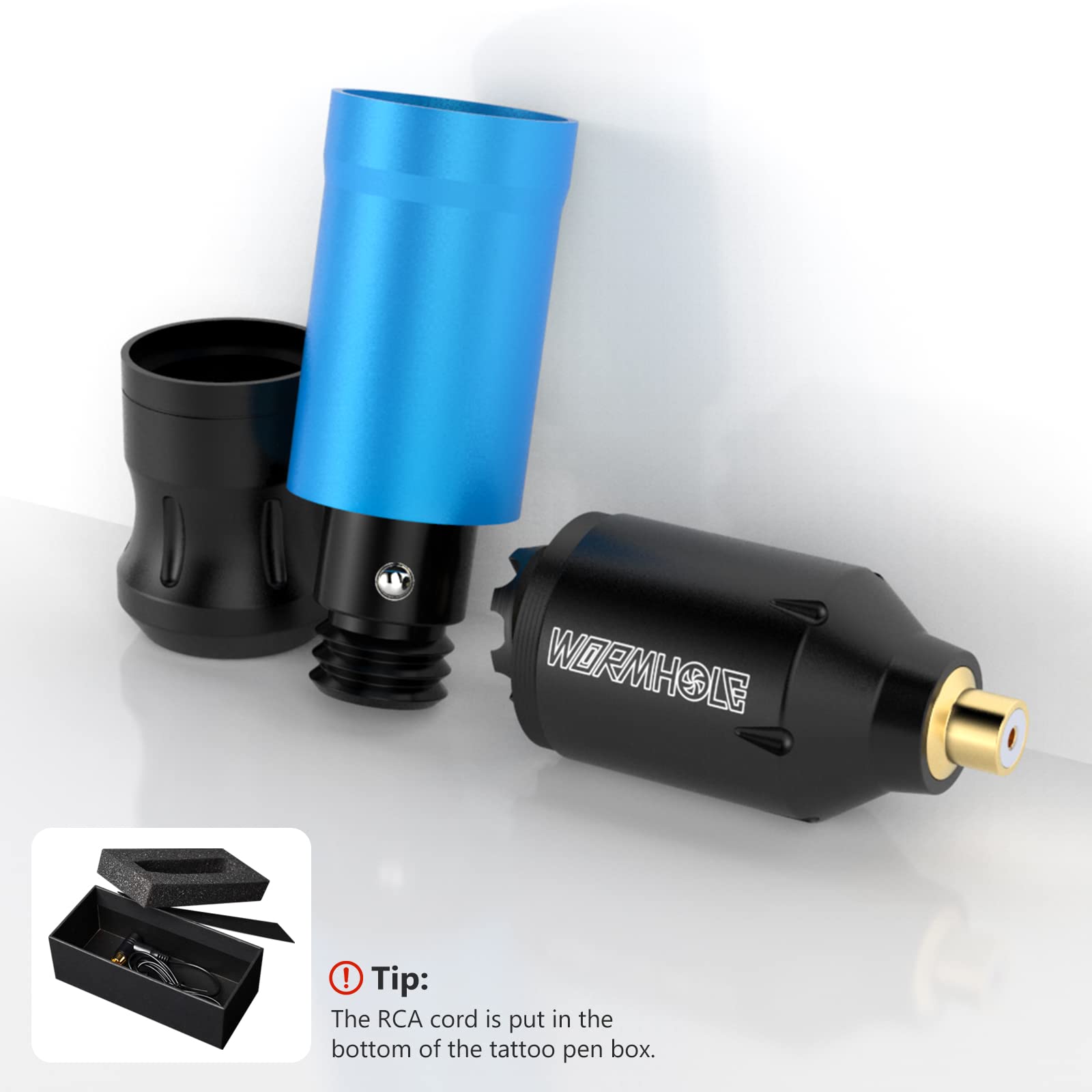 Wormhole Tattoo WTK093 blue beginners guide shot signals easy setup and learning support