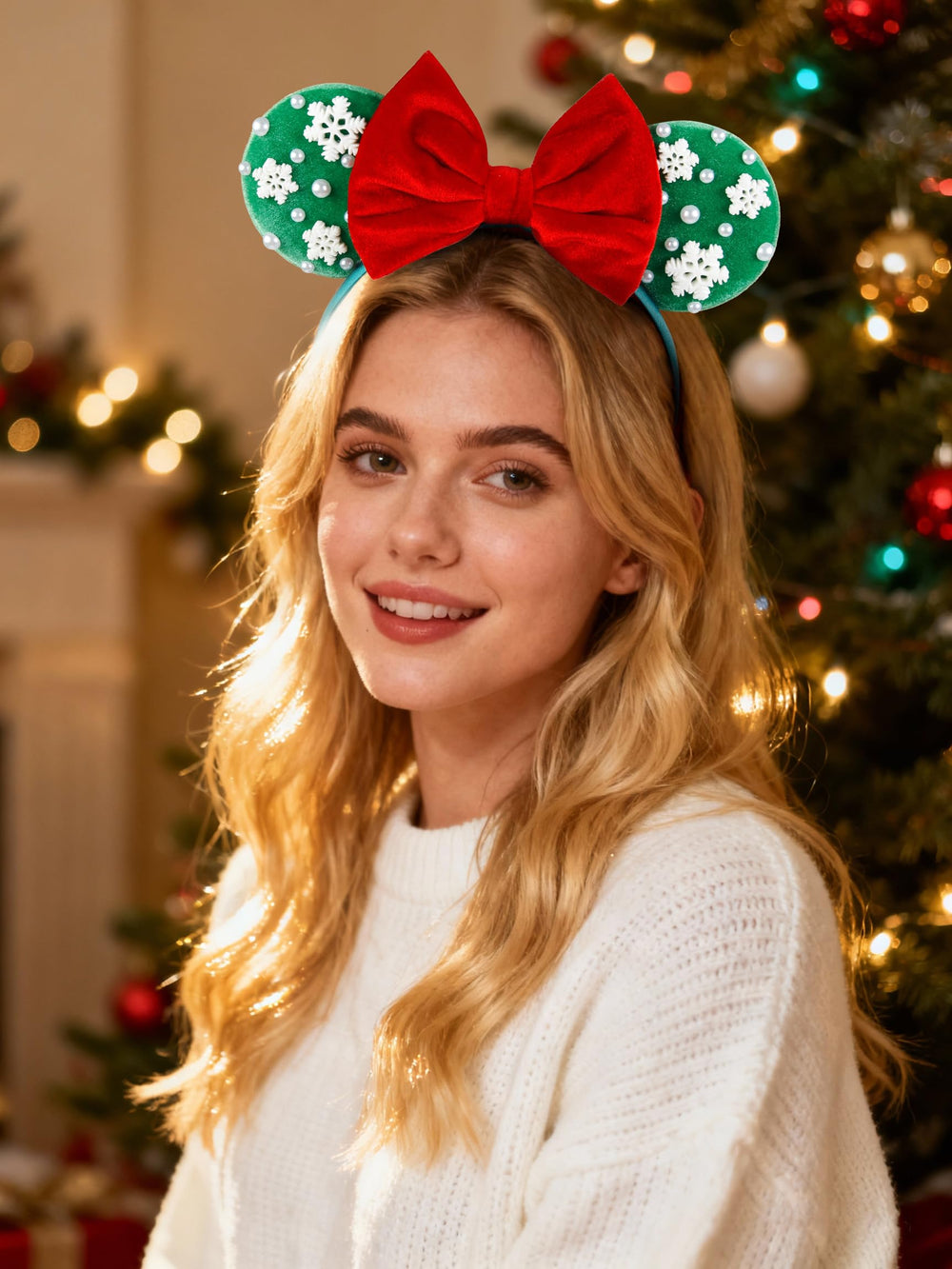 WOVOWOVO Christmas party prop headband for photos and costume ideas