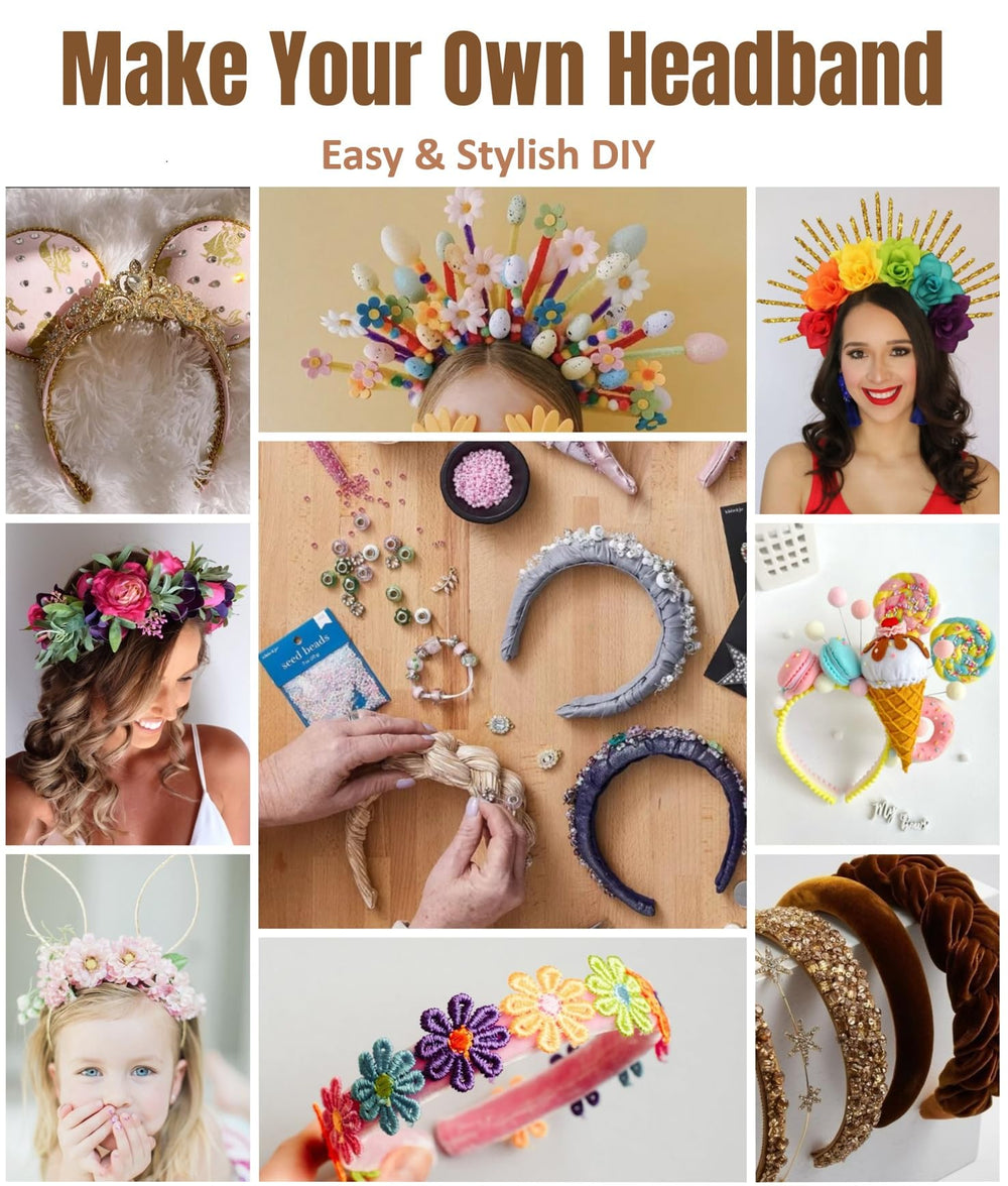 WOVOWOVO daily-use lavender headband fits many looks
