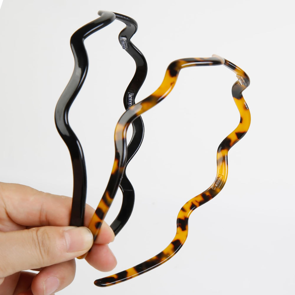 WOVOWOVO headband for work complements professional outfits with subtle shine.