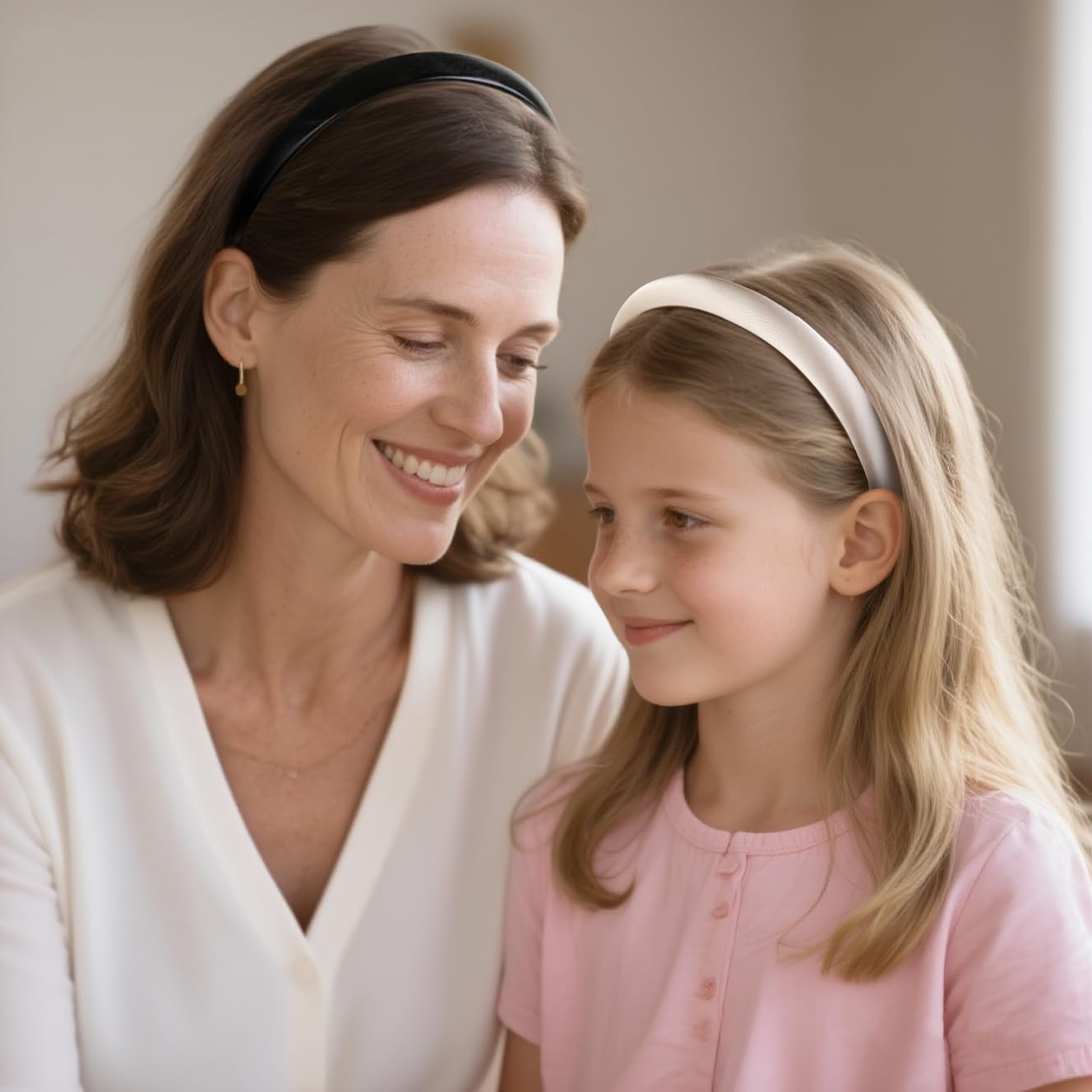 WOVOWOVO elastic headband fits varied hairstyles with ease.