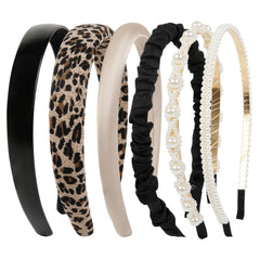 WOVOWOVO leather headband adds luxe texture to everyday outfits.