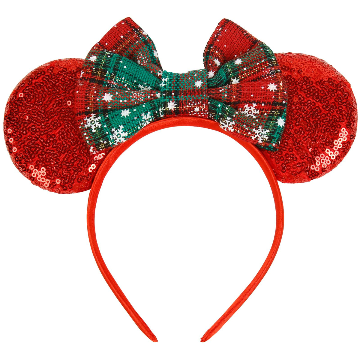 WOVOWOVO mouse ears headband glitter sequin for standout party cosplay