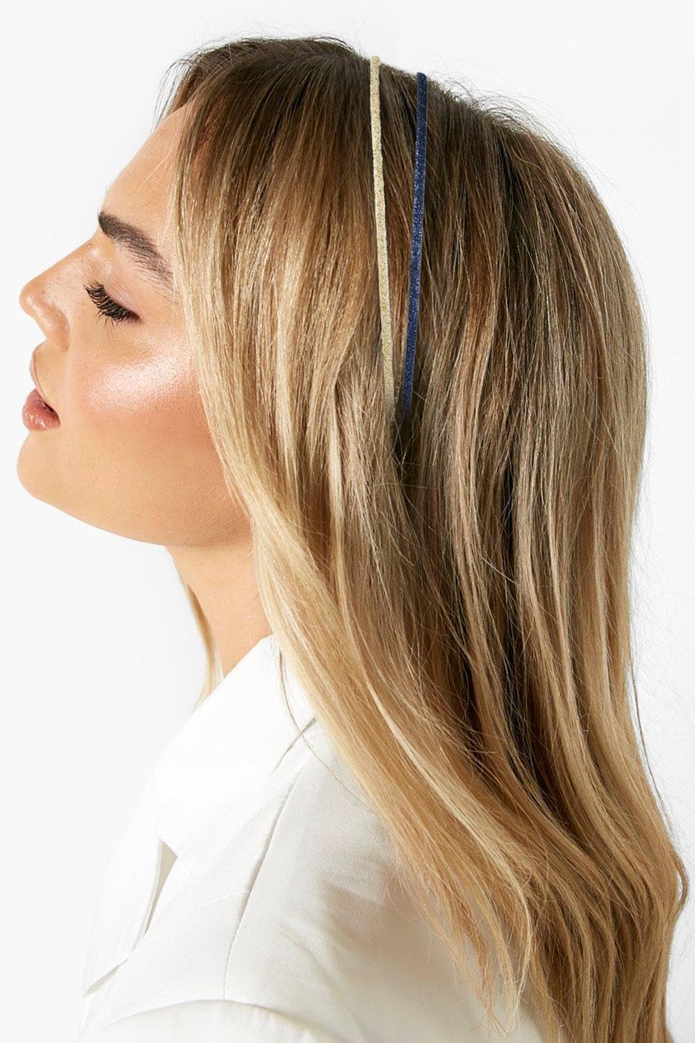 WOVOWOVO solid color headbands in 6-pack provide versatile, anti-slip accents.