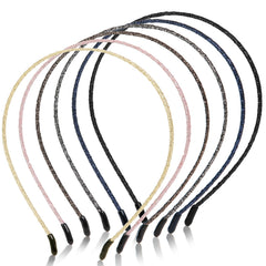 WOVOWOVO sparkly headbands offer colorful shine for stylish outfits and easy styling.