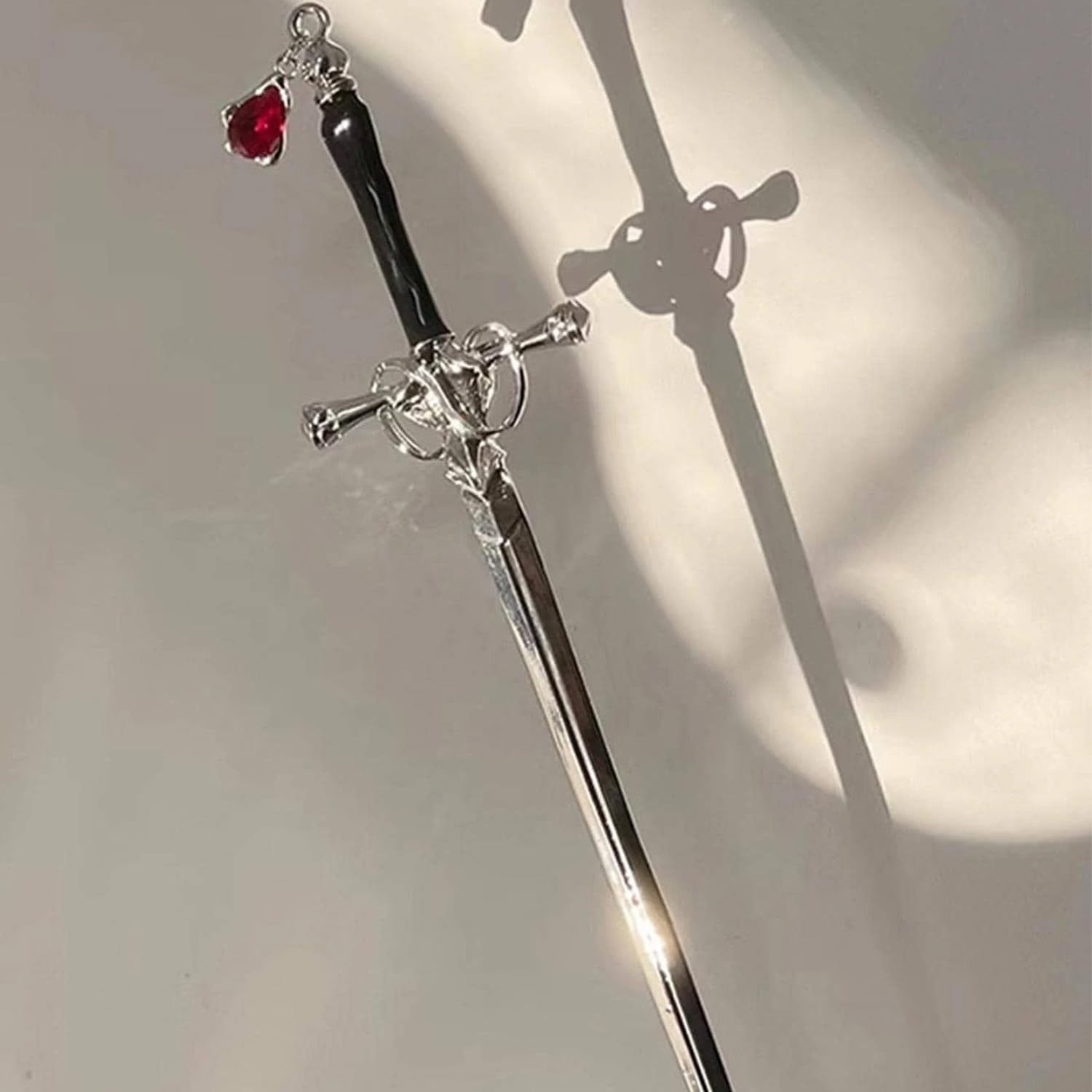 WOVOWOVO sword hair stick metal detail for sturdy grip and secure buns