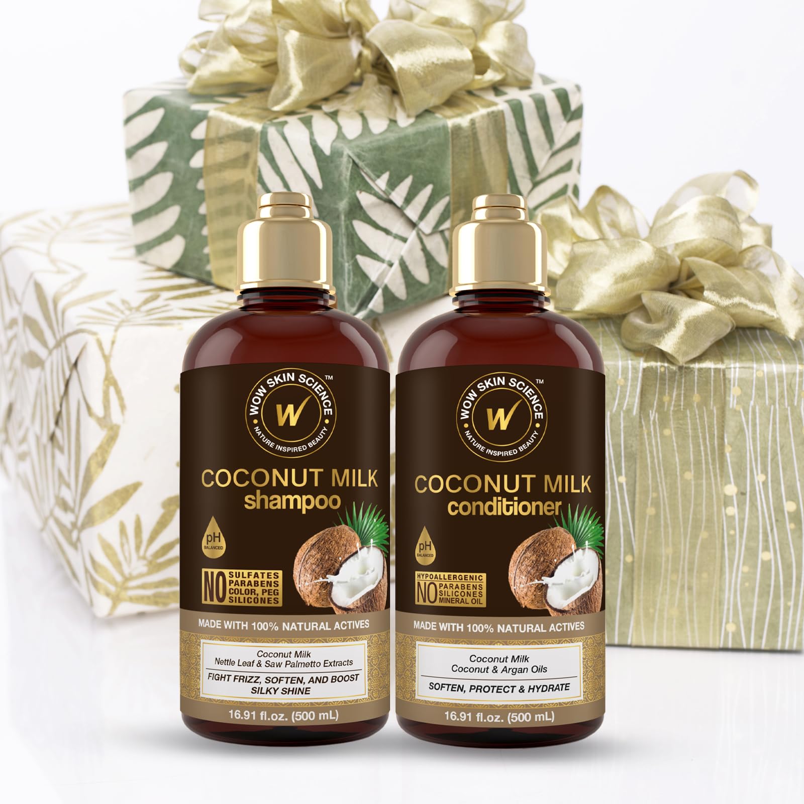 WOW Skin Science Curl care focus on frizz control for curly hair