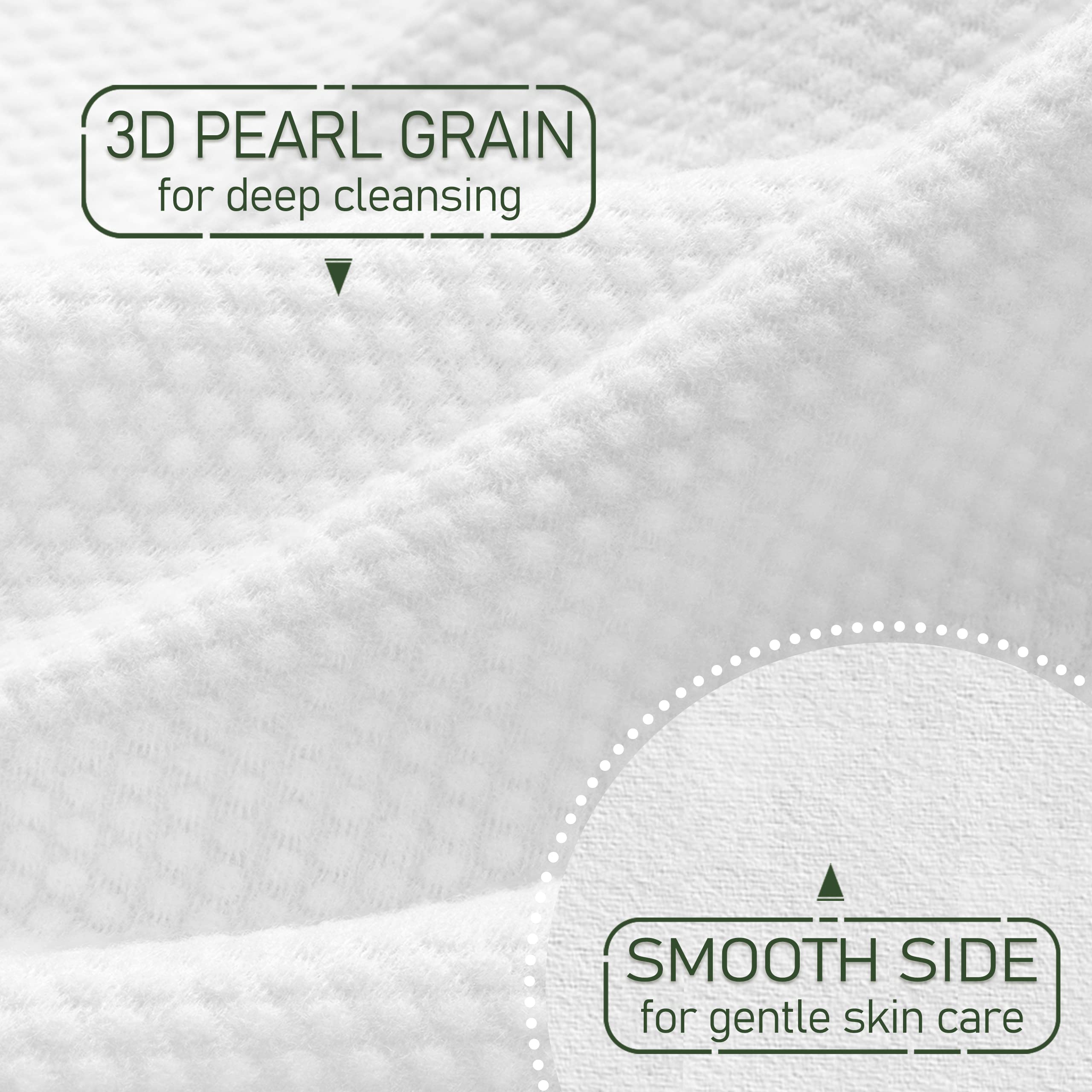 WOWOTEX face towel demonstrates strong absorbency for makeup removal and cleansing routines.