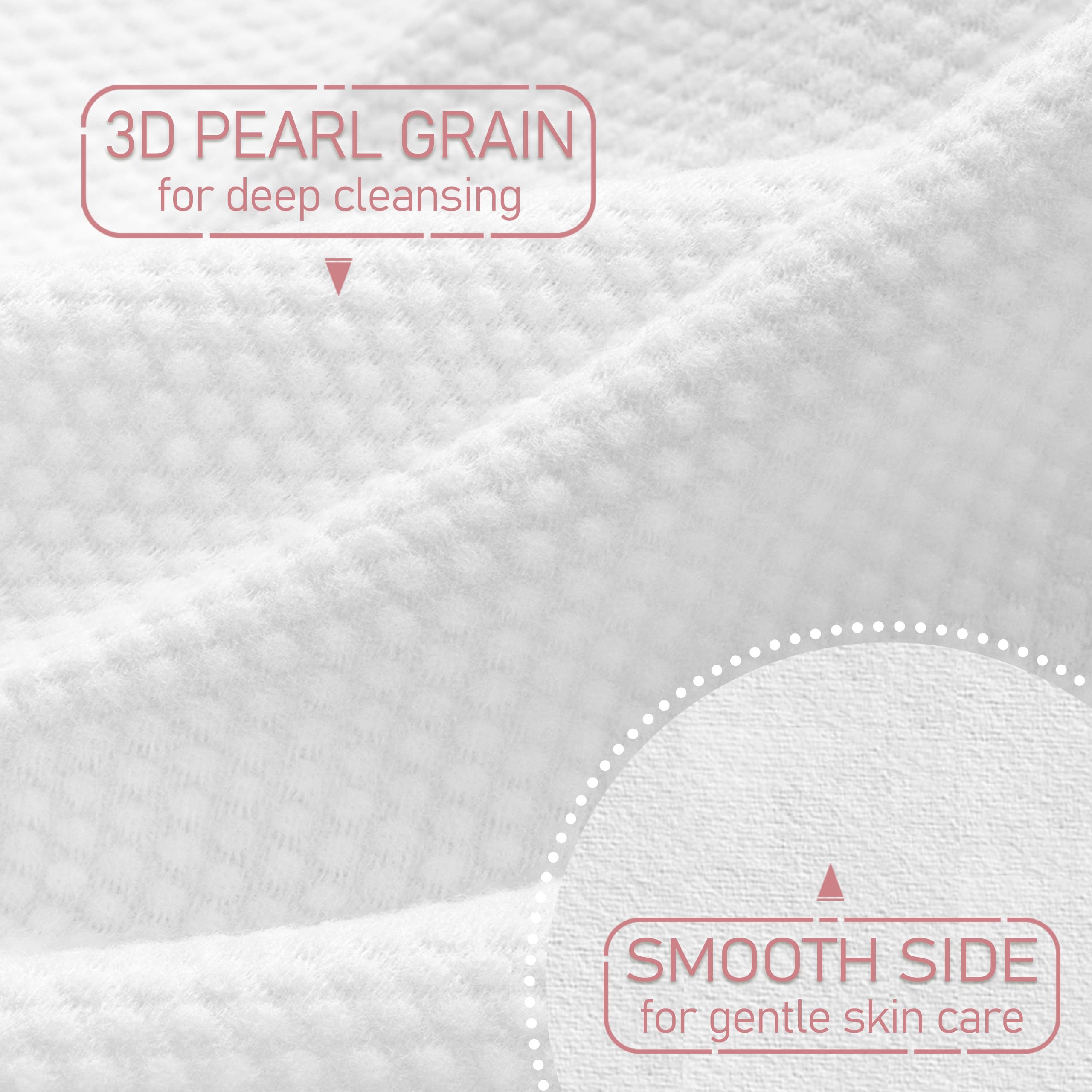 WOWOTEX fragrance-free alcohol-free towel for sensitive skin cleansing.