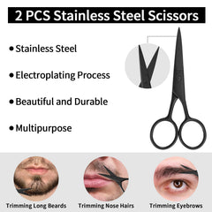 WOZUTUNT barber pencil pre-maps contours for accurate lineup