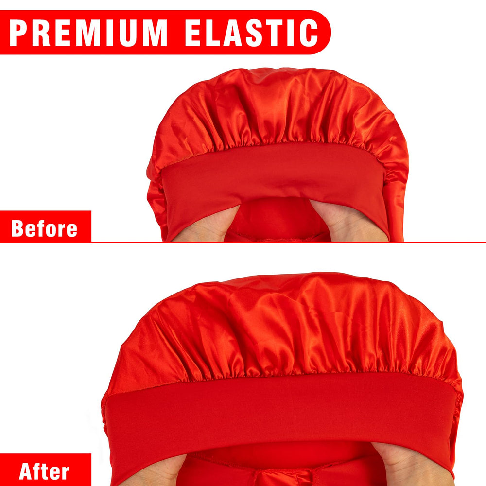 WOZUTUNT sleep-cap suitable for face-washing skincare routines with hair control