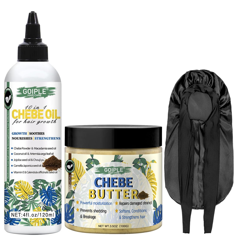 WOZUTUNT Chebe oil bottle pour for easy scalp moisturization.