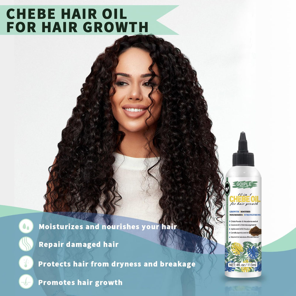 WOZUTUNT Chebe oil natural ingredients with macadamia and jojoba