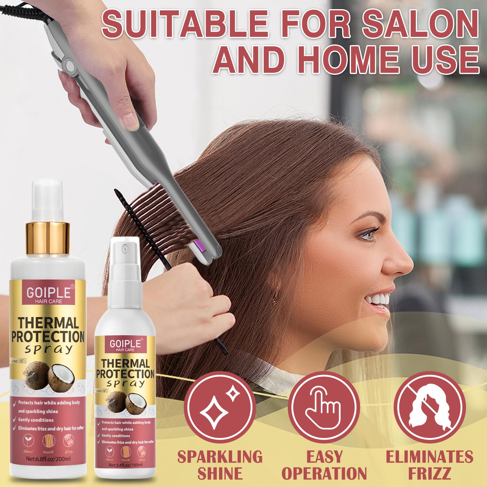 WOZUTUNT protection for wigs and natural hair during daily heat styling