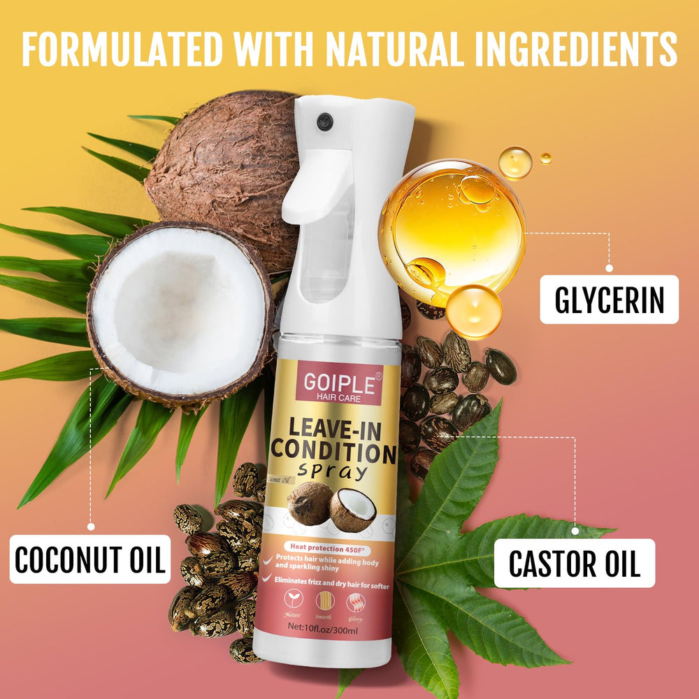 WOZUTUNT smooths flyaways after use with lightweight detangling action