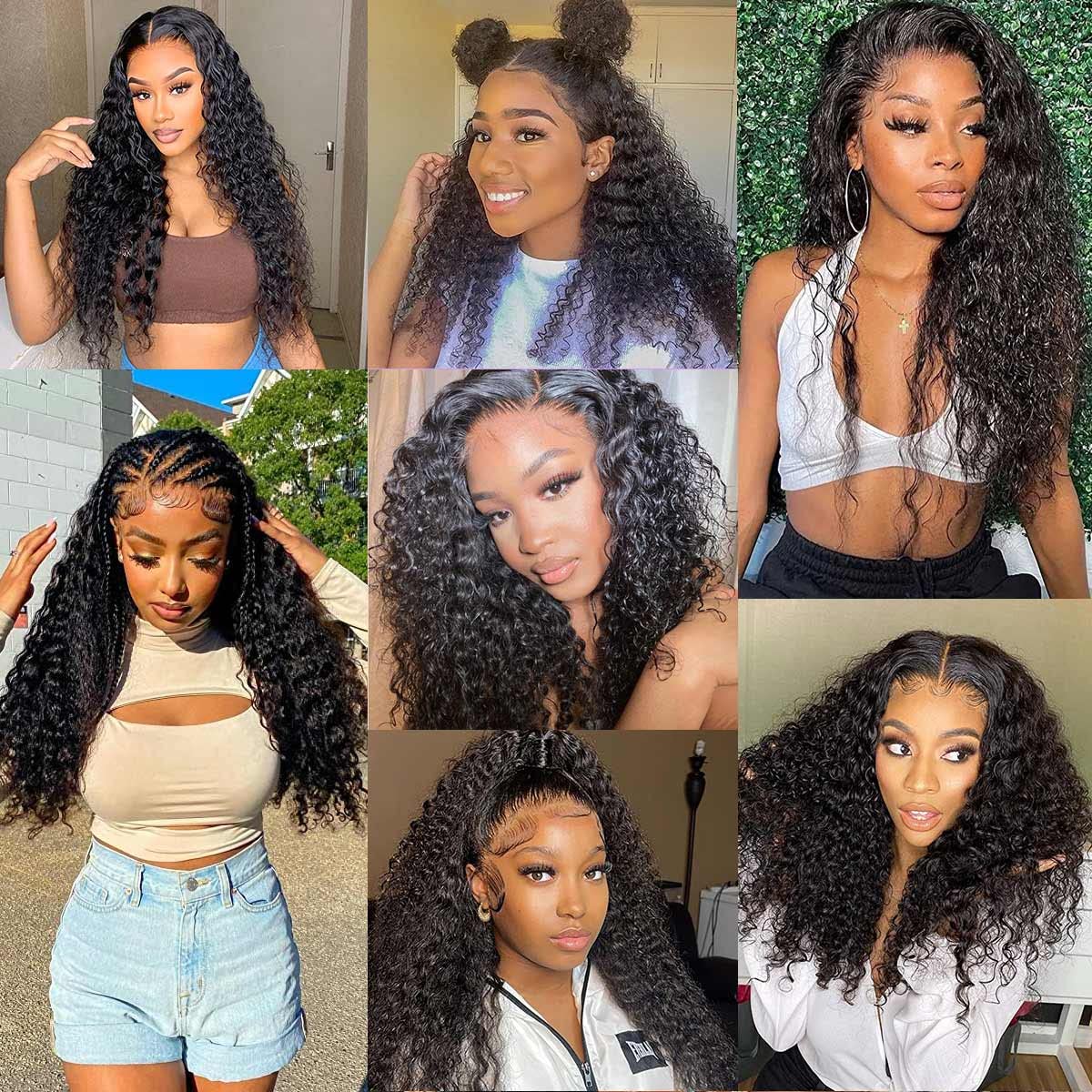 WPPIKK 13x4 lace front wig with baby hair edge detail.