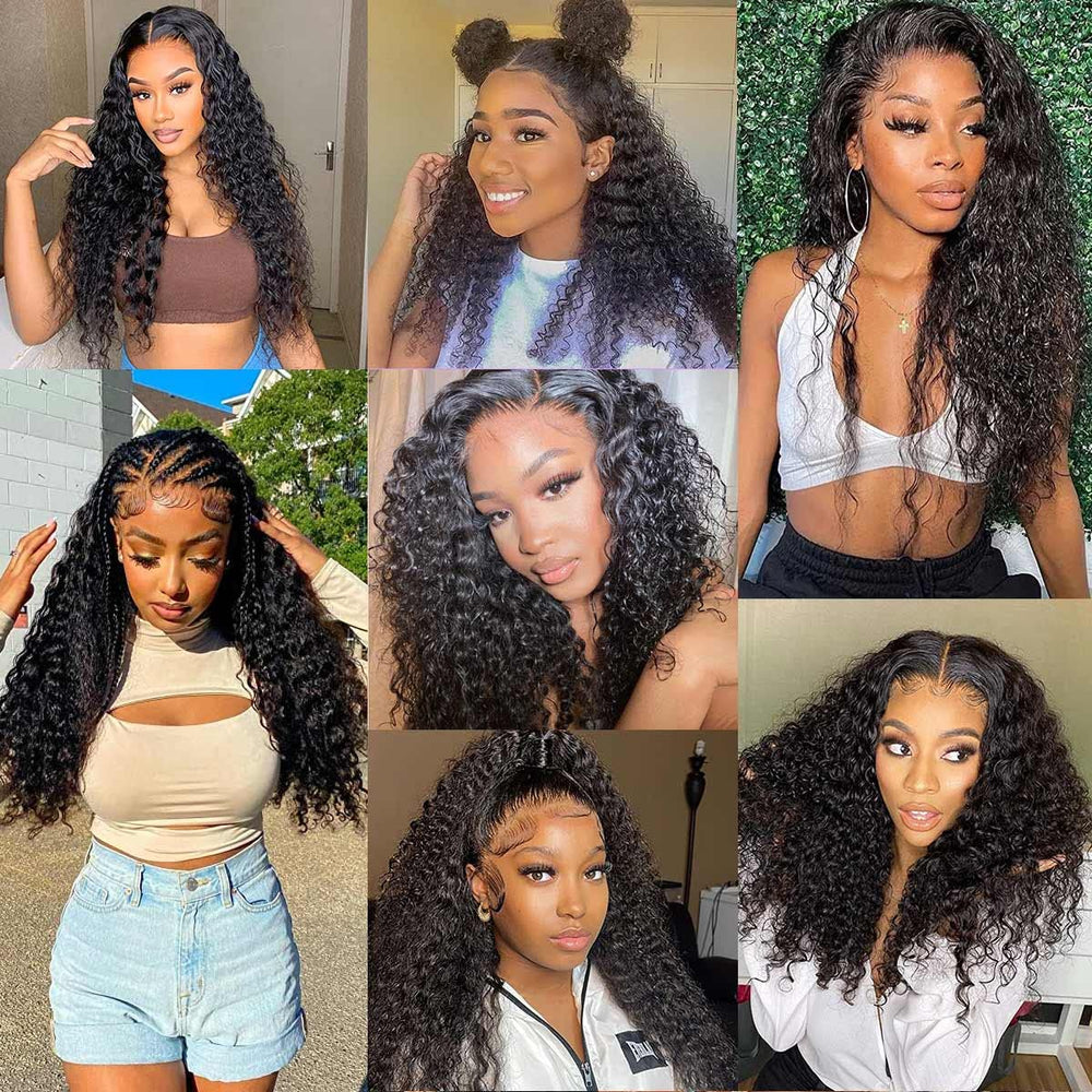 WPPIKK 13x4 lace front wig with baby hair edge detail.