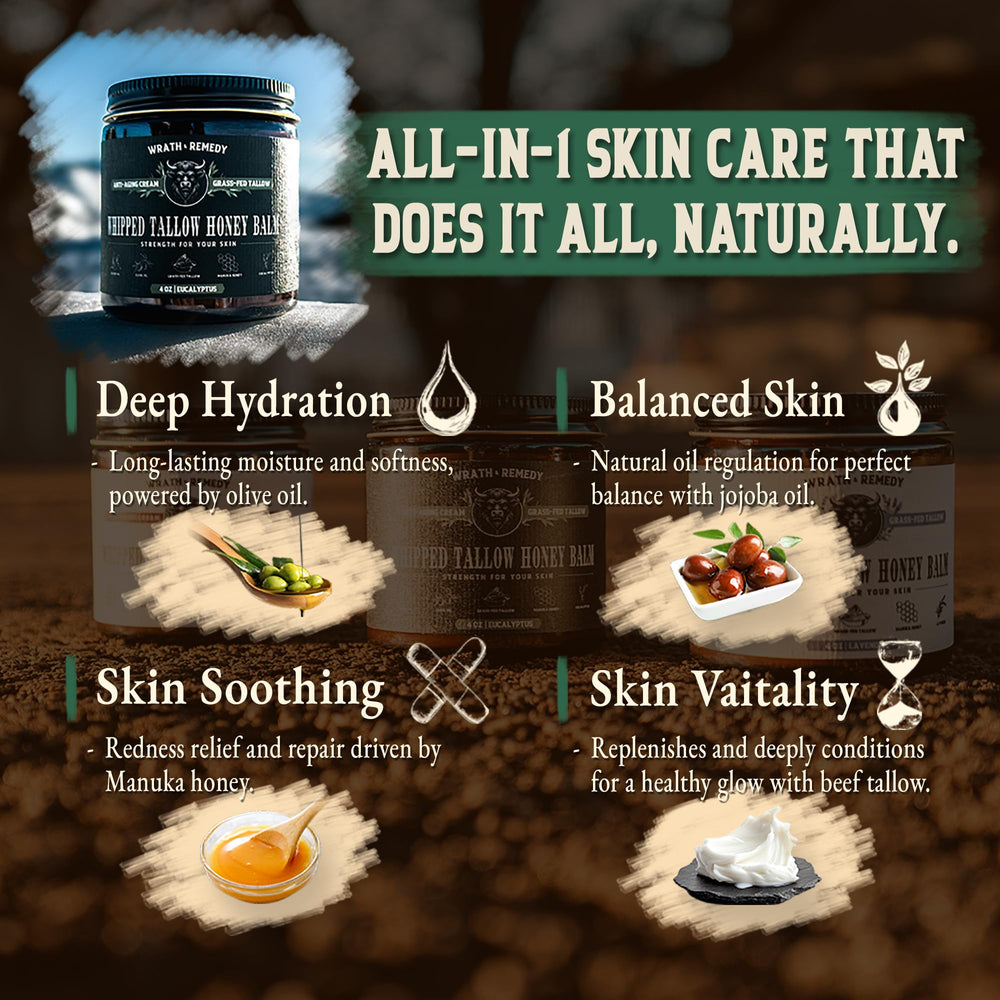 Wrath & Remedy eczema and rosacea soothing tallow close-up