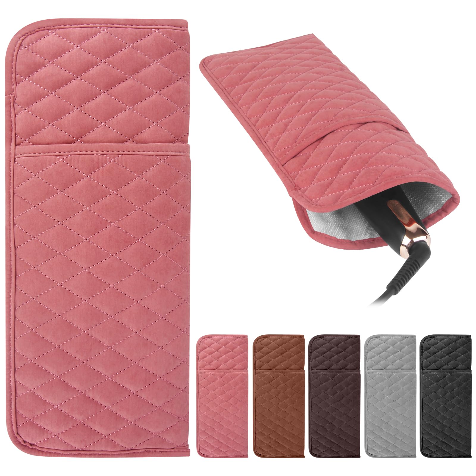 WRORUNER heat-resistant bag front view ideal for travel-ready tool storage.