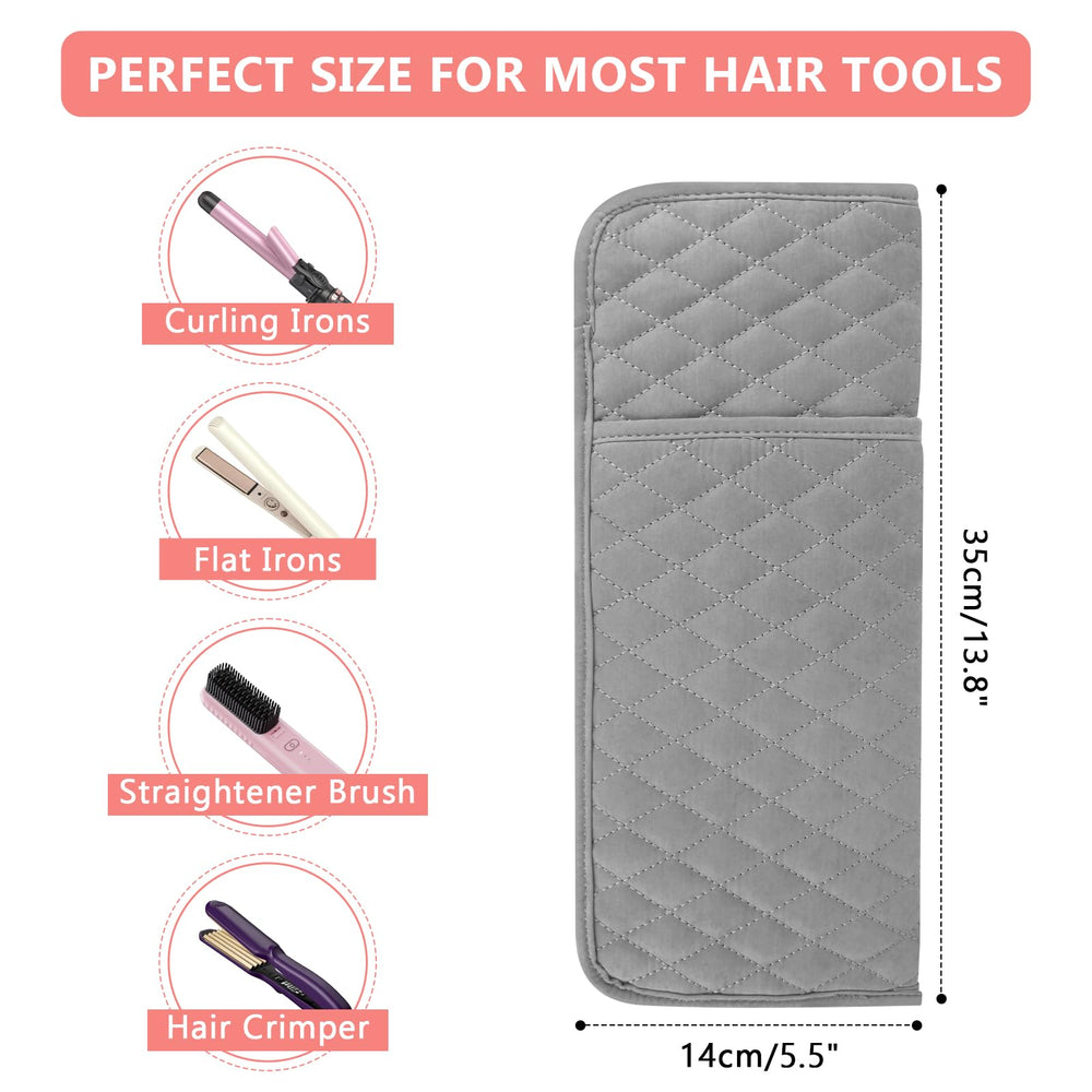 WRORUNER two pockets help organize cords and compact tools