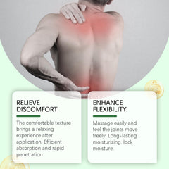 WRTHYT Miracle Balm on back area during stretching for ease of movement.