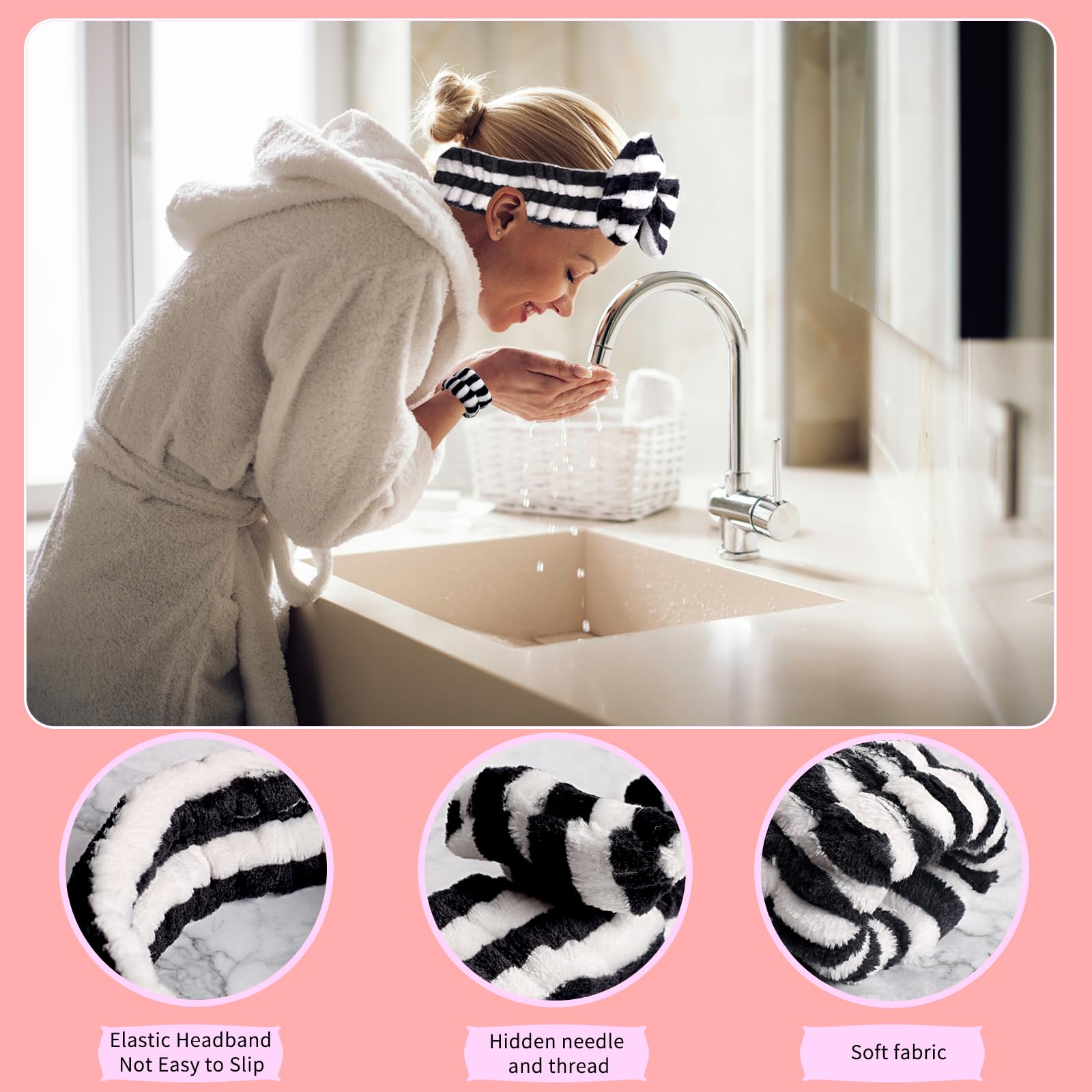 WSYUB wristband blocks water running down arms during washing.