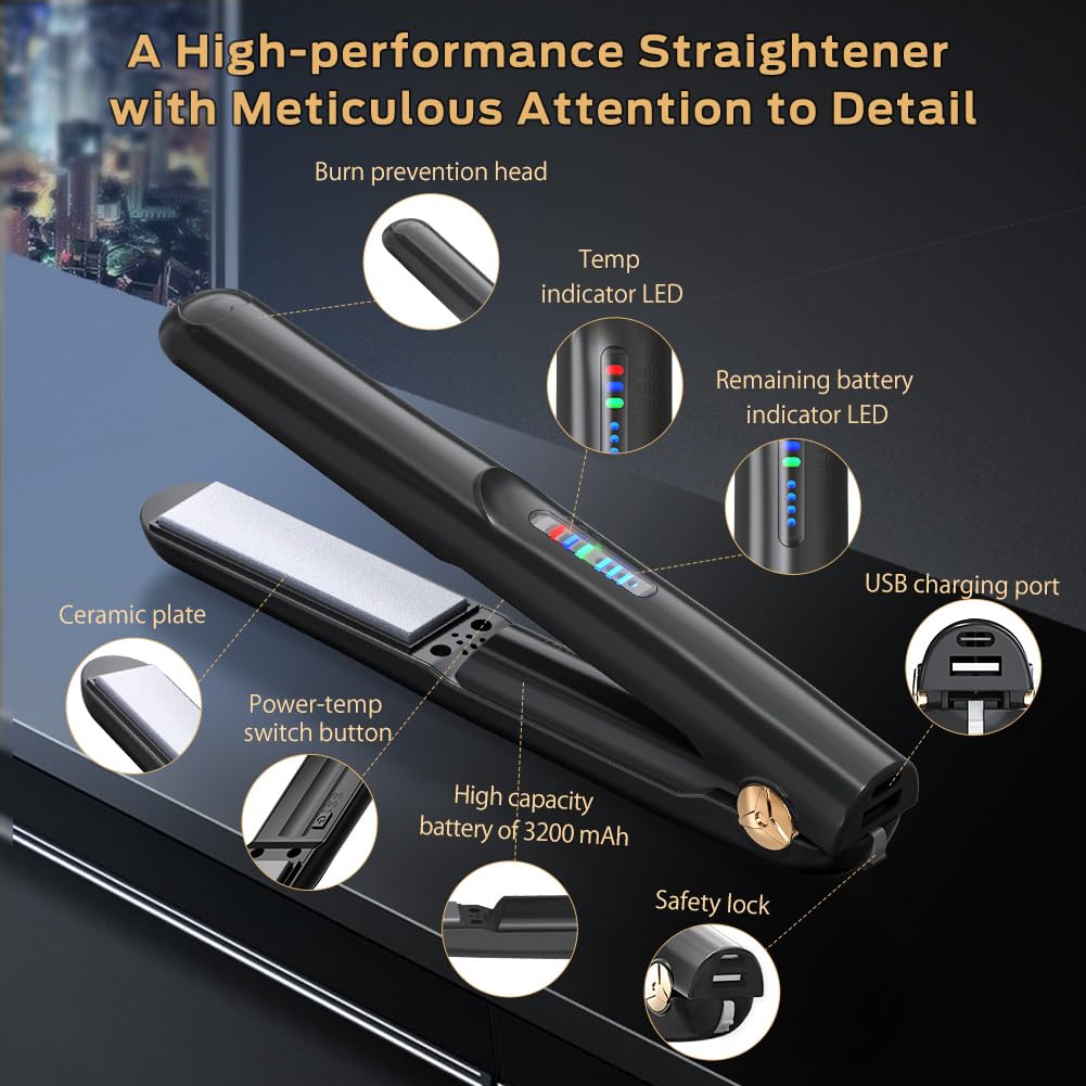 WSATFB even heat ceramic technology for healthier-looking, polished results.