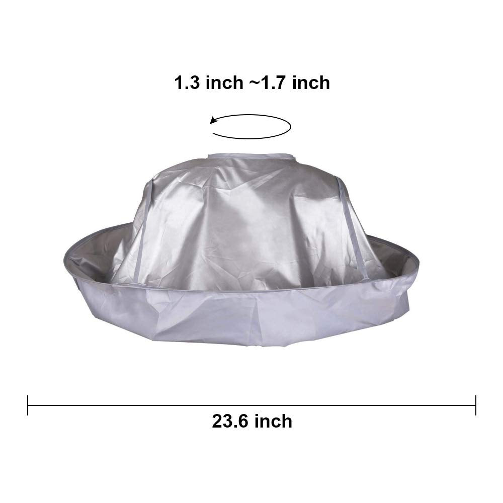 Wsevinn salon cape made from wipe-clean nylon for easy maintenance