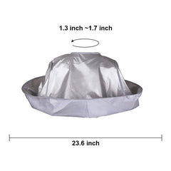 Wsevinn salon cape made from wipe-clean nylon for easy maintenance