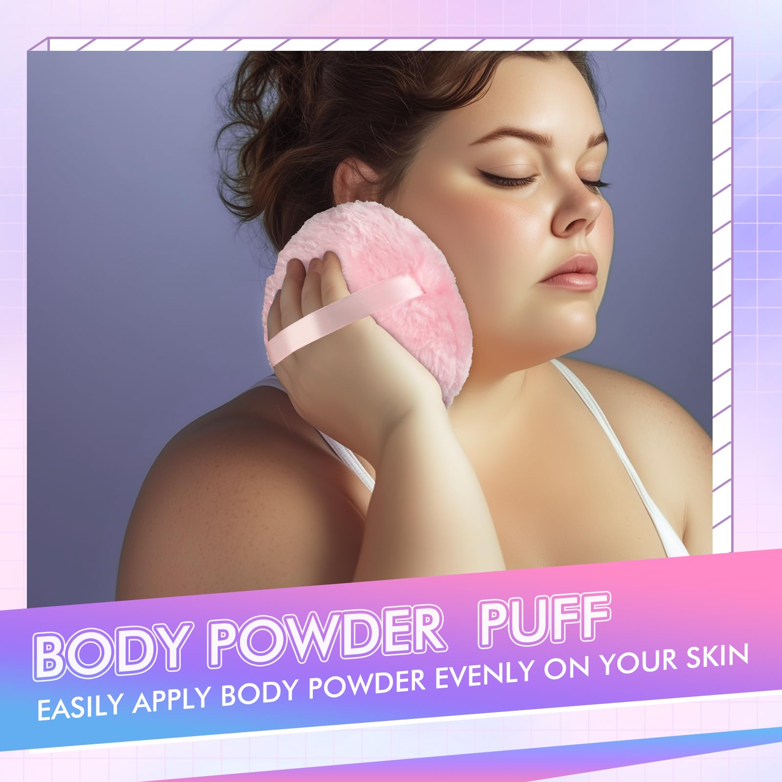 WSYUB powder puff dusting powder with minimal waste