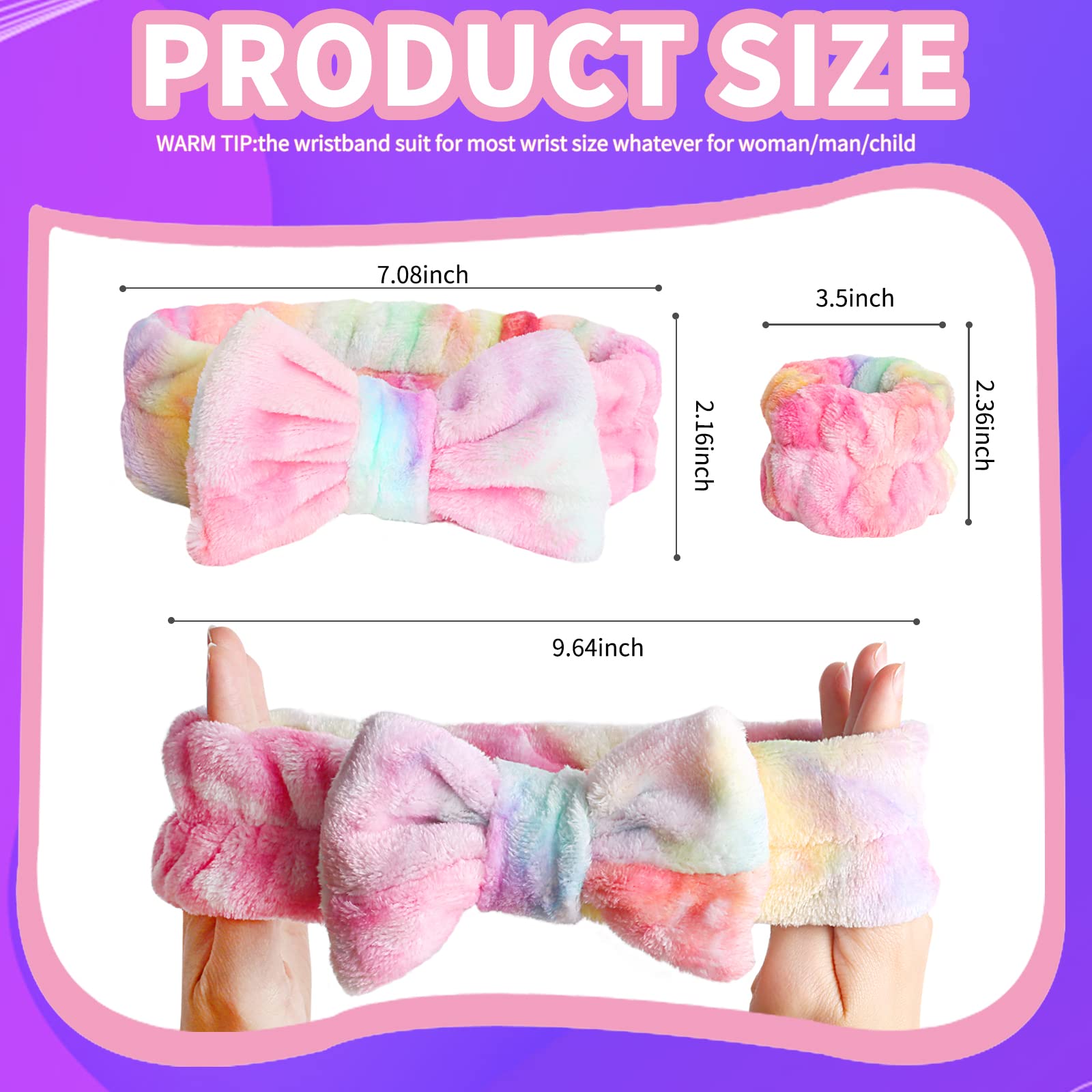WSYUB wrist bands absorb water to reduce dripping around the sink.
