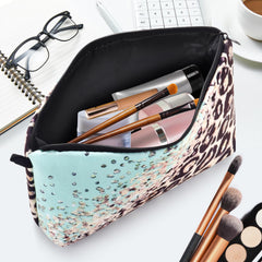 Wteehn travel cosmetic bag with zipper closure offers secure on-the-go storage.