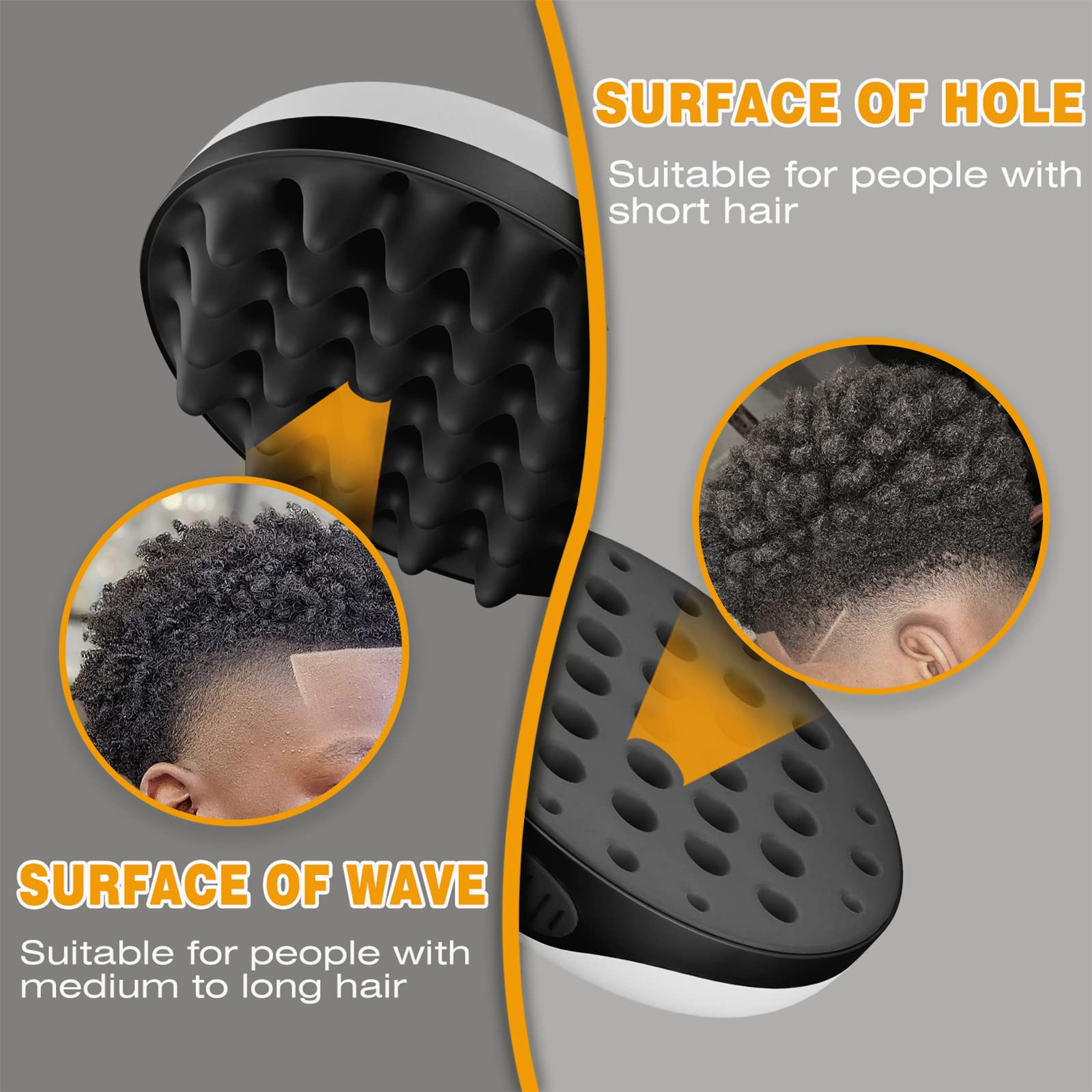 WTTORDE portable hair brush travel size for on-the-go styling