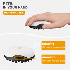 WTTORDE silicone brush with anti-slip handle for secure grip during styling