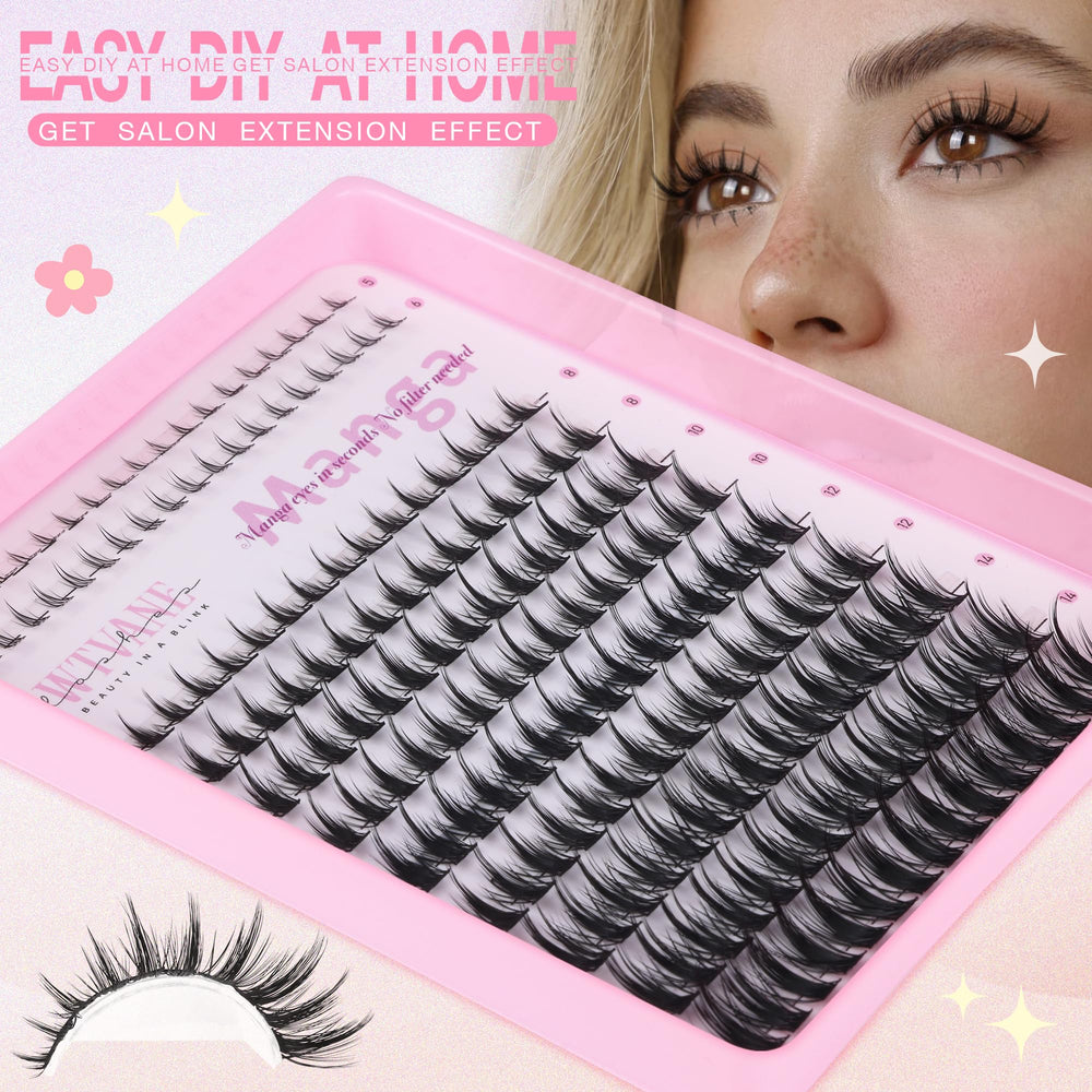 WTVANE lash glue tube close-up highlighting strong, fast-drying adhesive