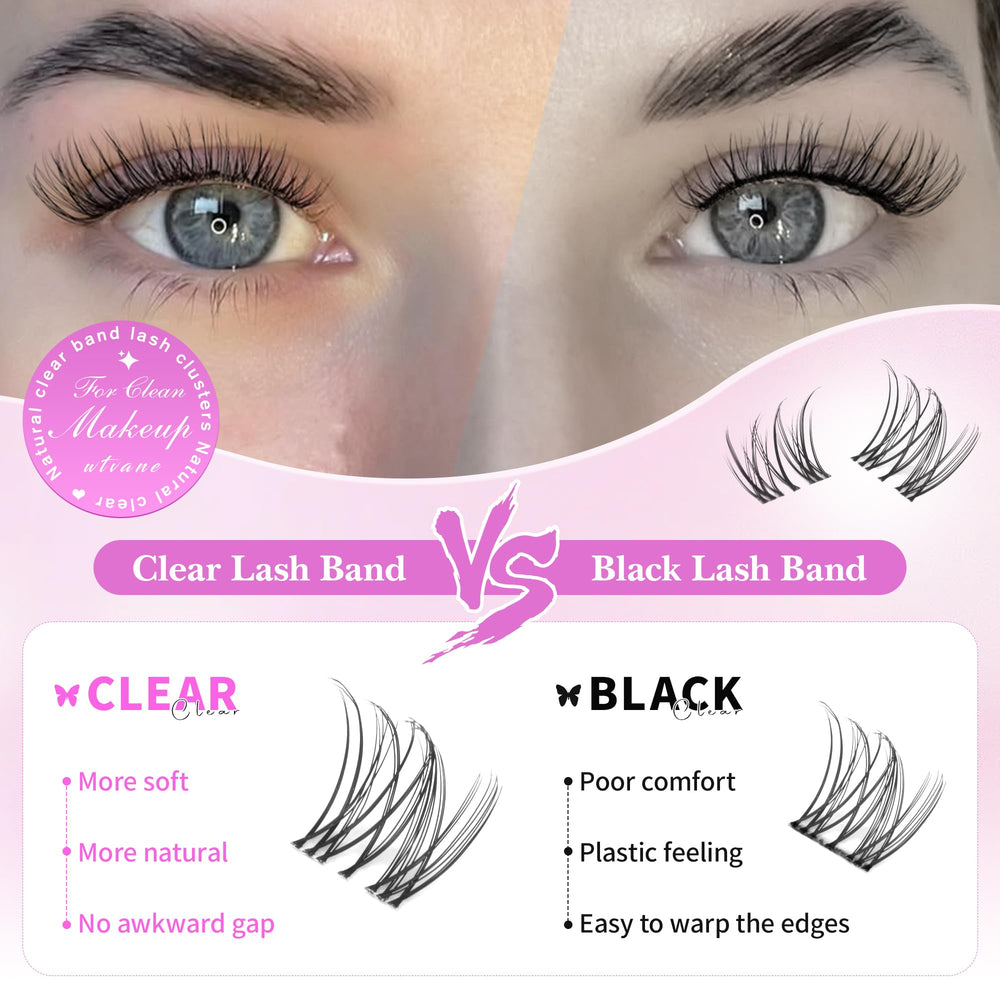 Wtvane Water-resistant lashes remain intact during daily activities