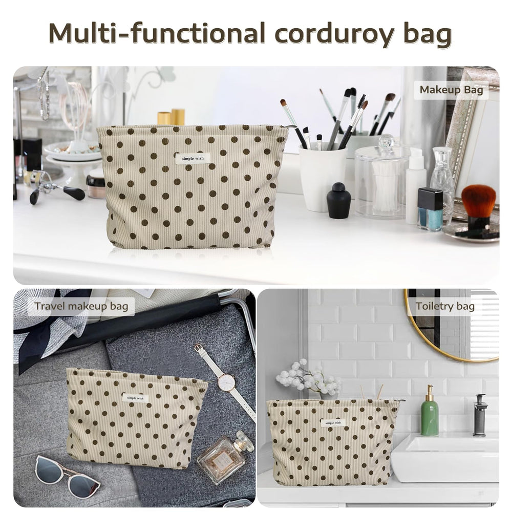 Wudygirl multipurpose cosmetic pouch suitable as makeup or pencil case.